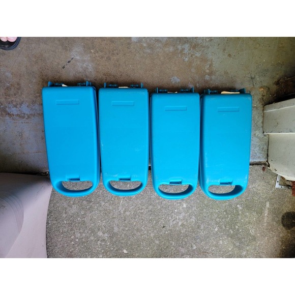 4 Vintage 80s 90s Retro Caboodles Metro Large Oval Travel CASSETTE HOLDERS Cases - Picture 5 of 10